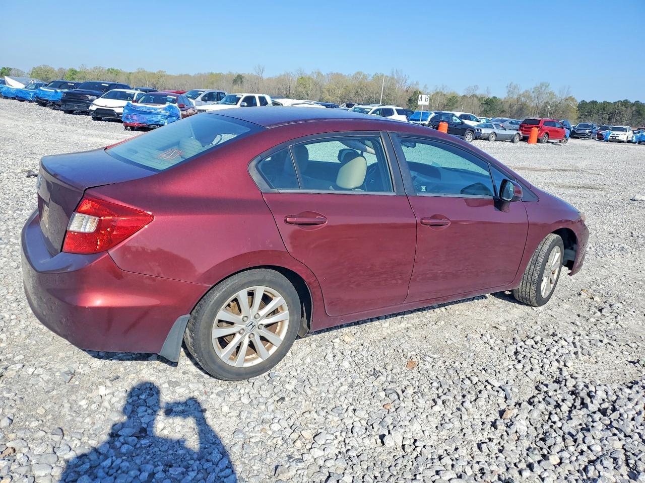 2012 Honda Civic Exl - Фото 3