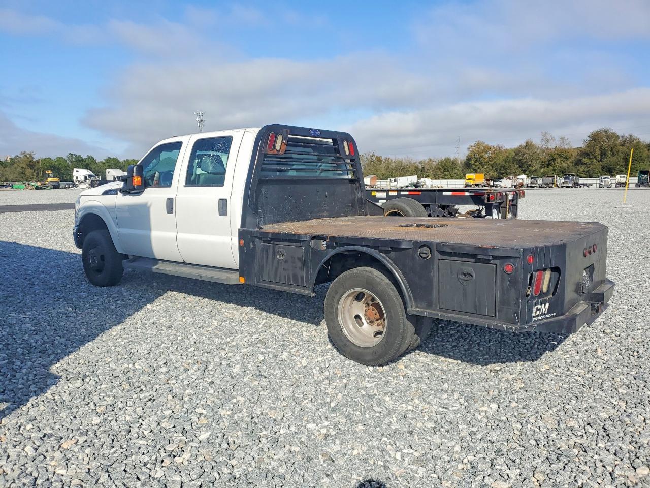 2014 Ford F-350 Flatbed Truck - Image 2