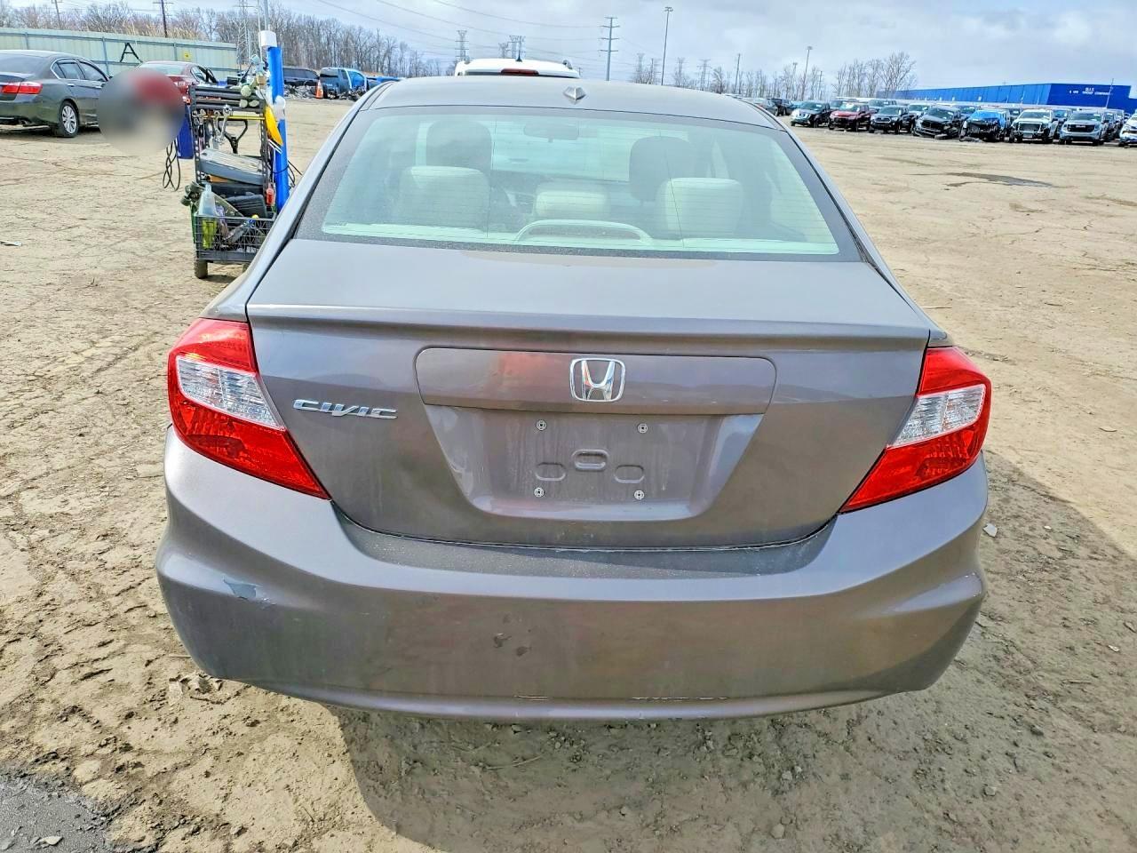 2012 Honda Civic Ex - Фото 6