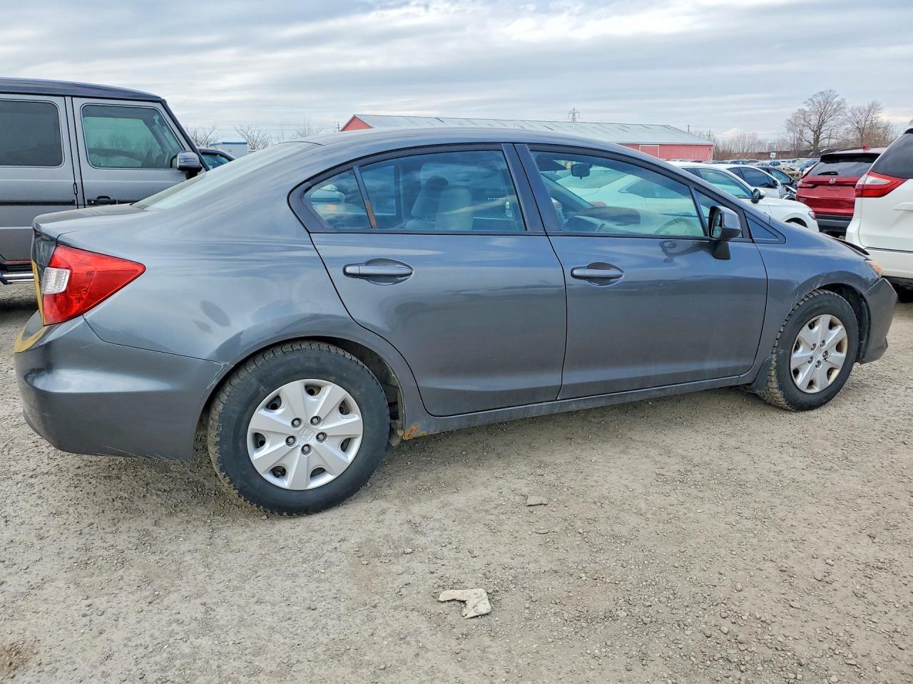 2012 Honda Civic Lx - Фото 3