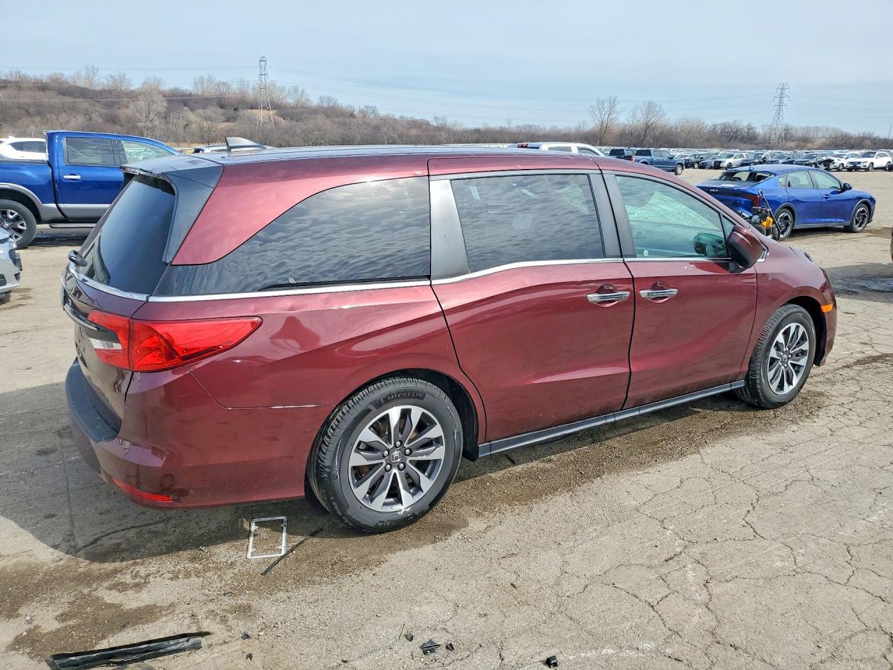 2021 Honda Odyssey Exl - Фото 3