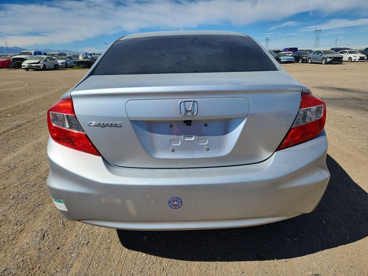 2012 Honda Civic Lx - Фото 6