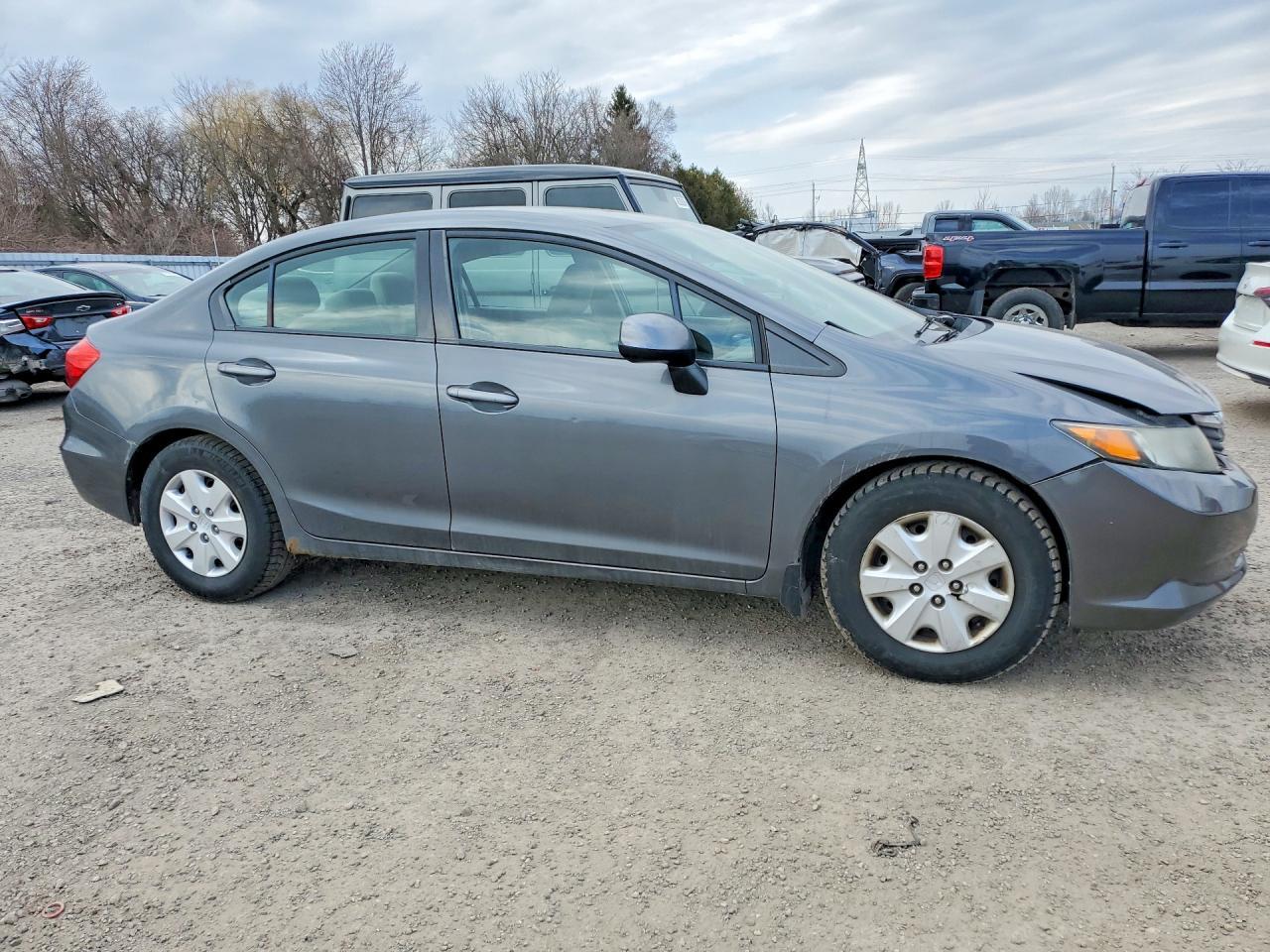 2012 Honda Civic Lx - Фото 4