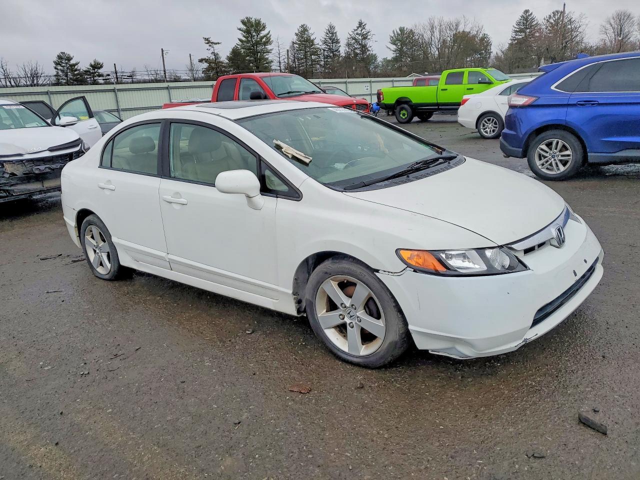 2008 Honda Civic Exl - Фото 4