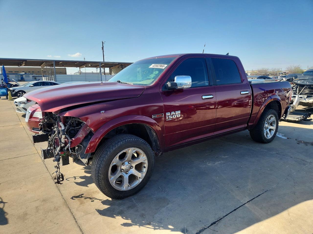 2018 Ram 1500 Laramie 4Wd 3.0L V6 Tdsl