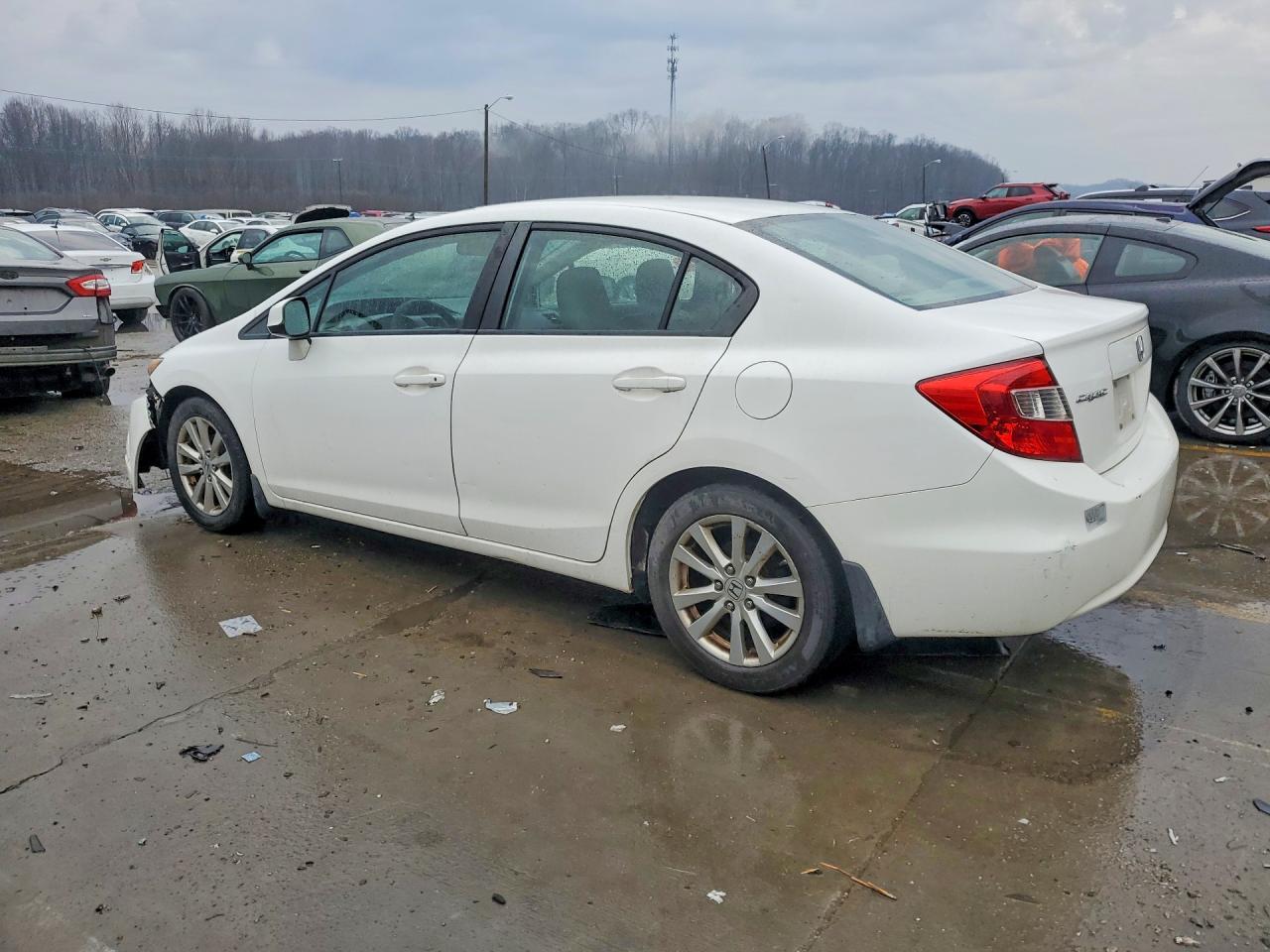2012 Honda Civic Ex - Фото 2