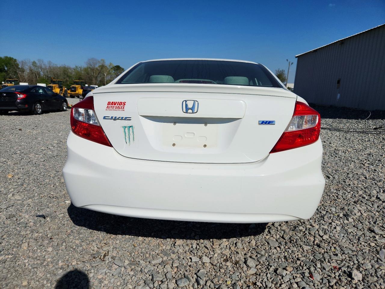 2012 Honda Civic Hf - Фото 6