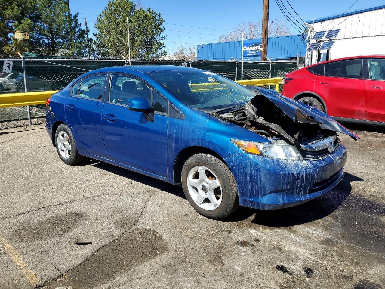 2012 Honda Civic Lx - Фото 4