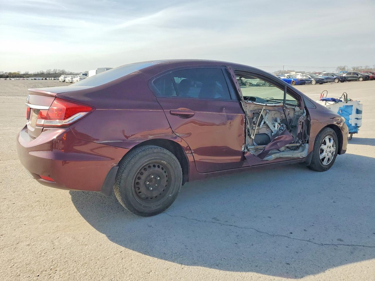 2013 Honda Civic Lx - Фото 3