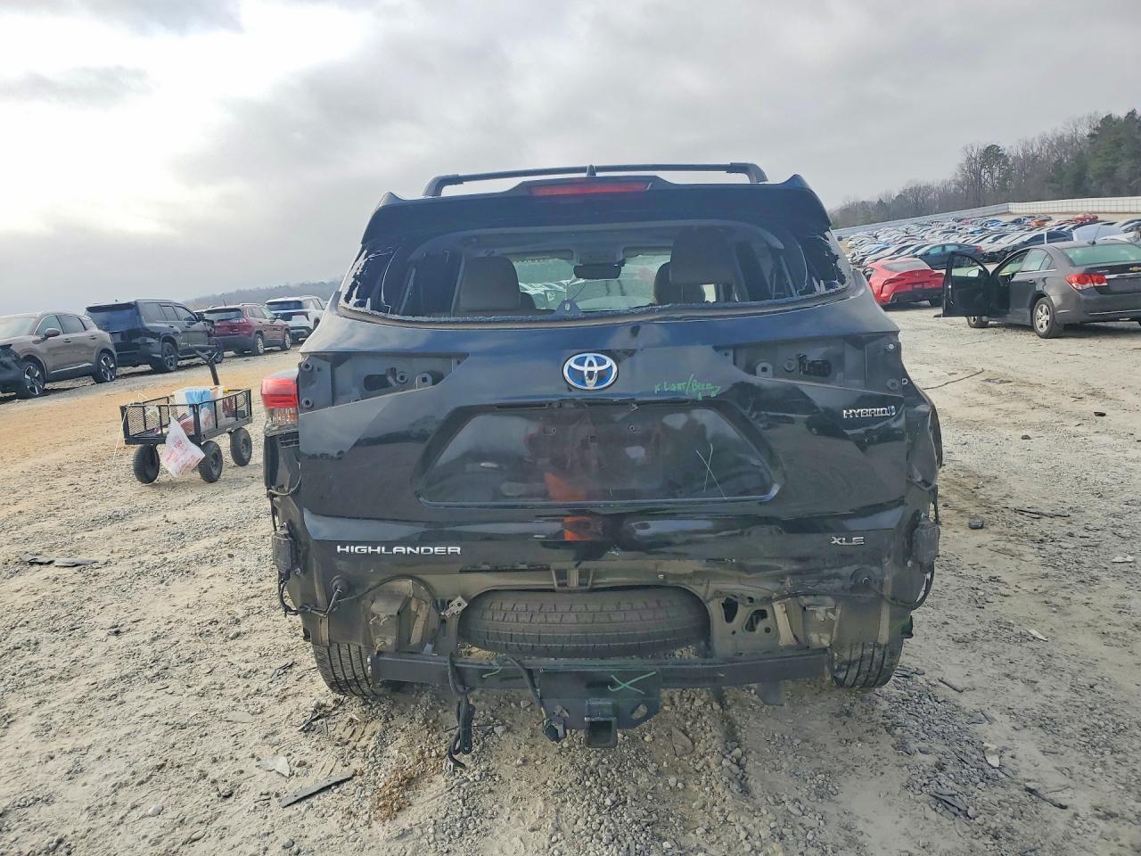 2021 Toyota Highlander Hybrid Xle - Фото 6