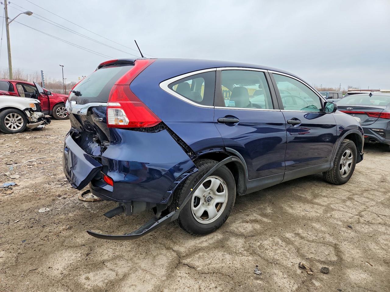 2015 Honda Cr-V Lx - Фото 3