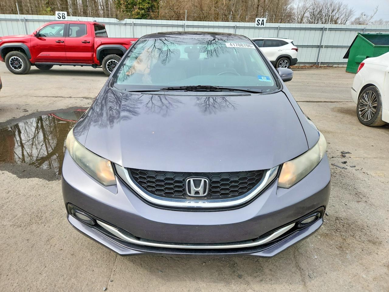 2015 Honda Civic Exl - Фото 5