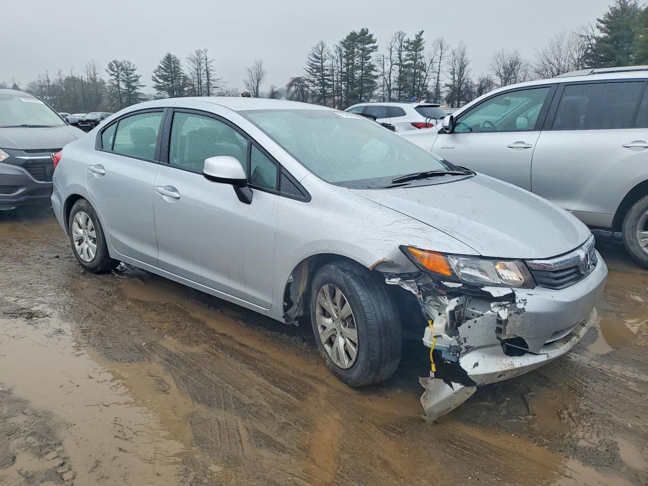 2012 Honda Civic Lx - Фото 4