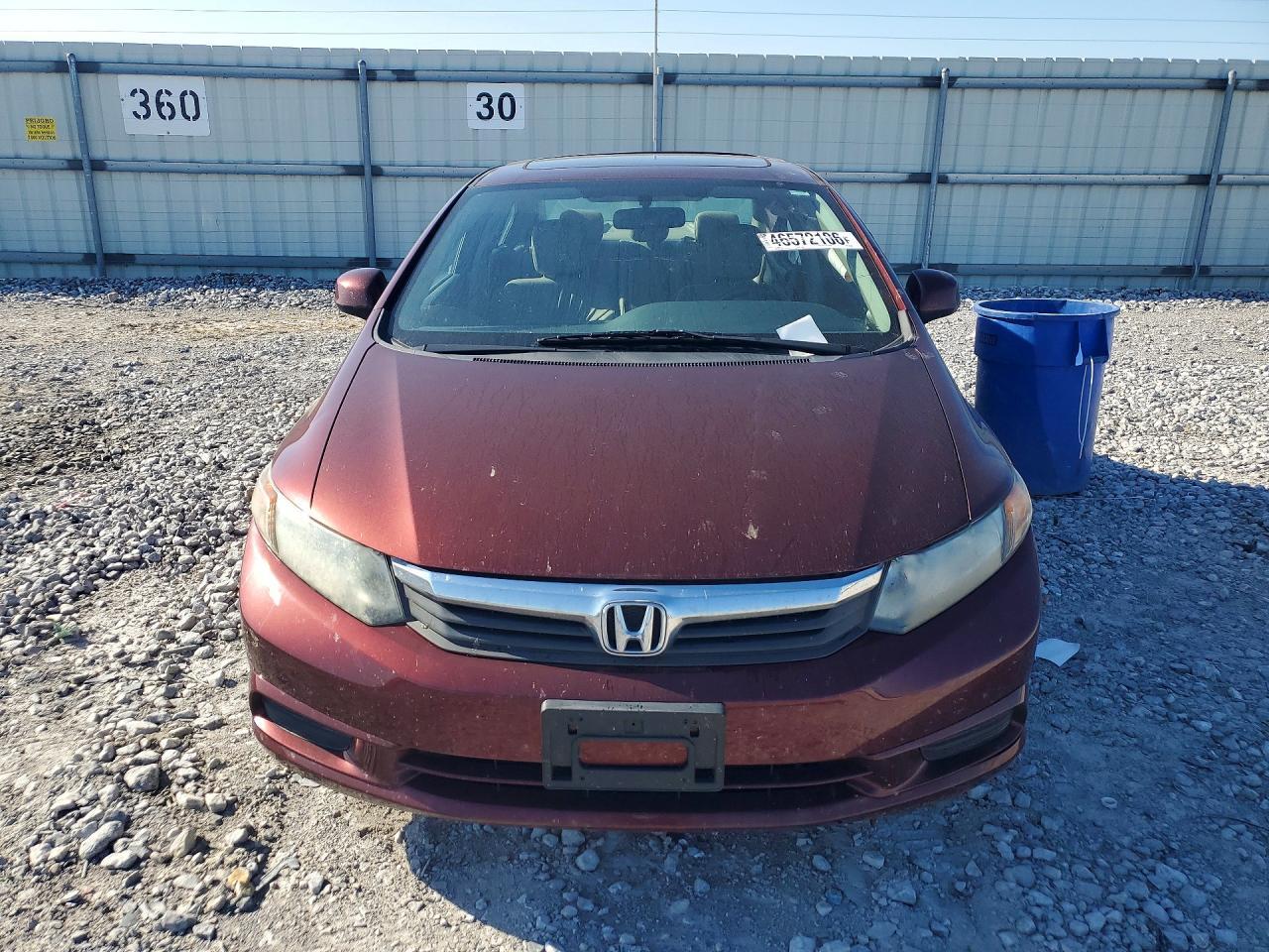 2012 Honda Civic Exl - Фото 5