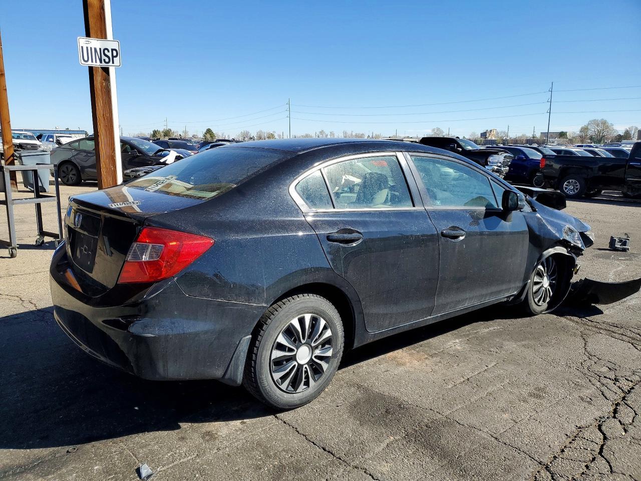 2012 Honda Civic Lx - Фото 3