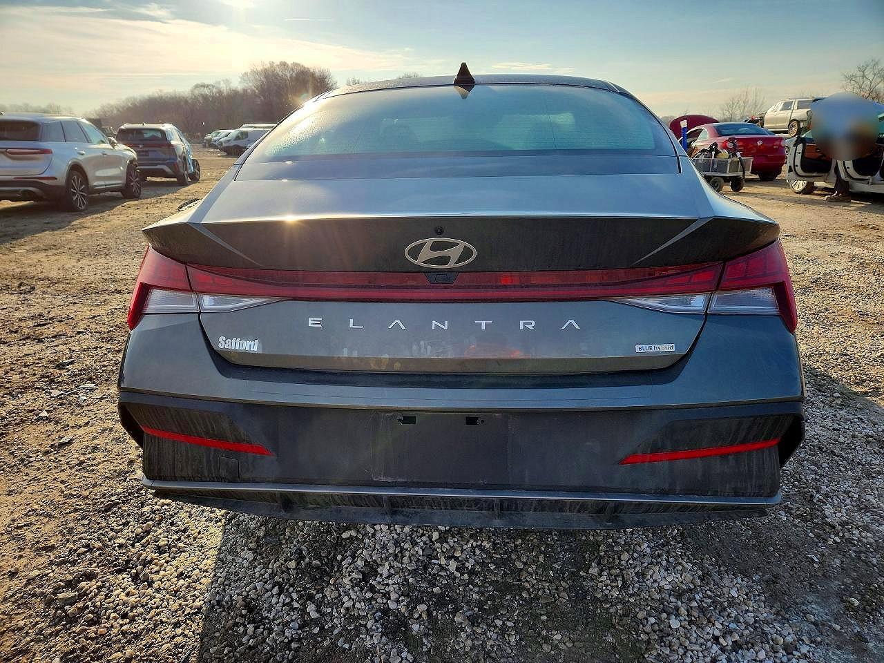 2025 Hyundai Elantra Hybrid Blue - Image 6
