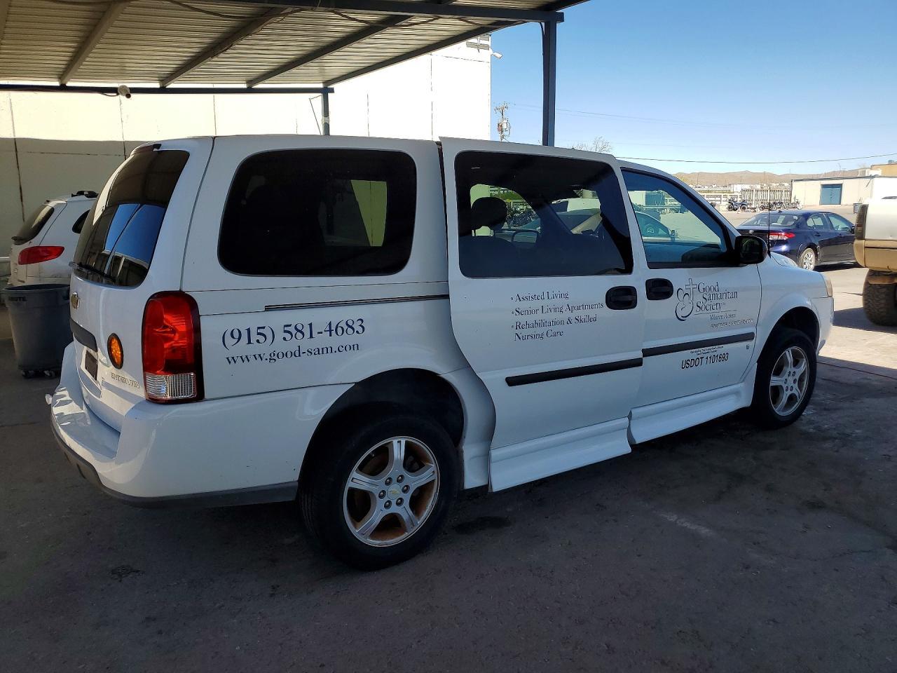 2008 Chevrolet Uplander Incomplete - Image 3