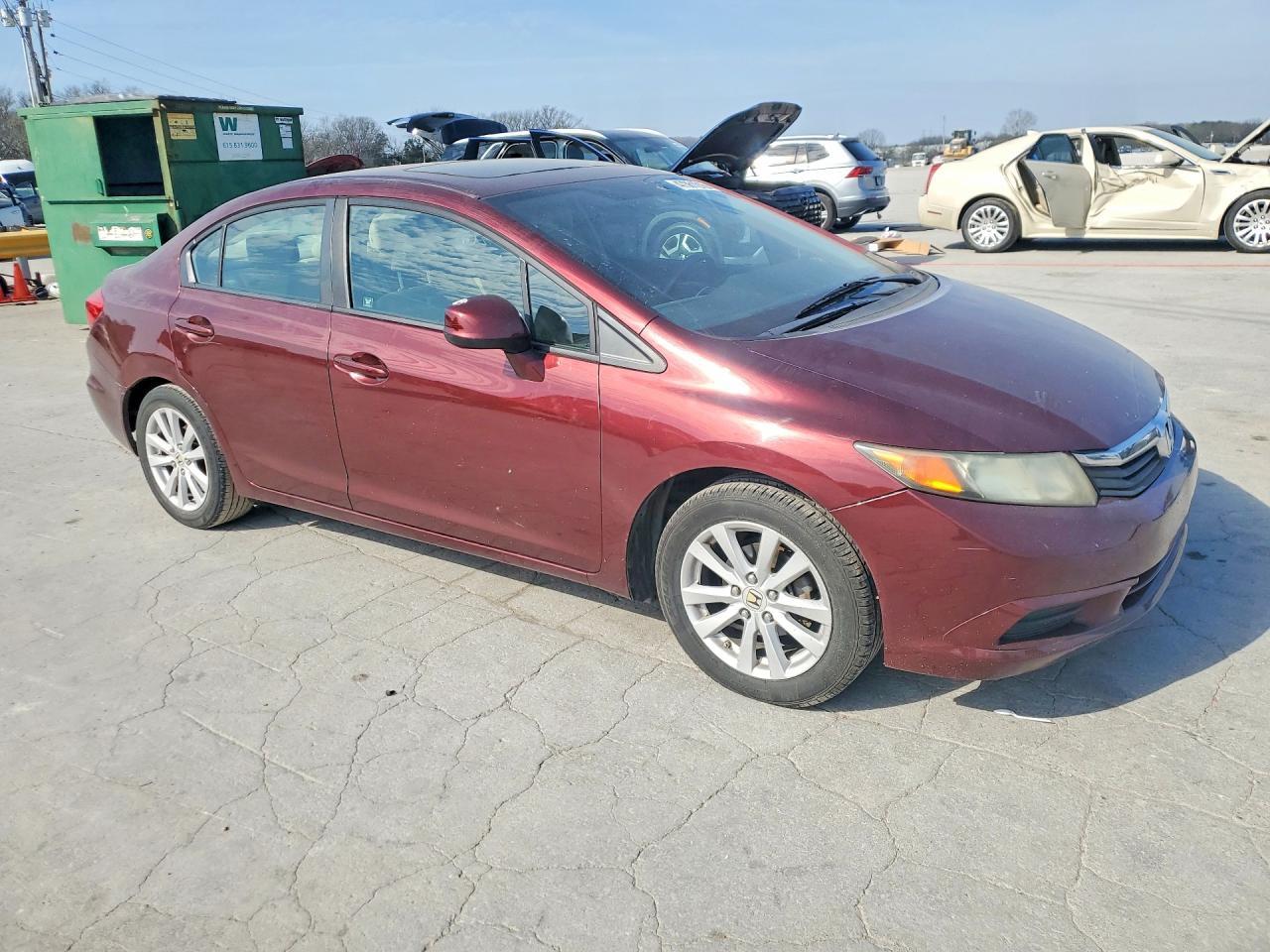 2012 Honda Civic Ex - Фото 4