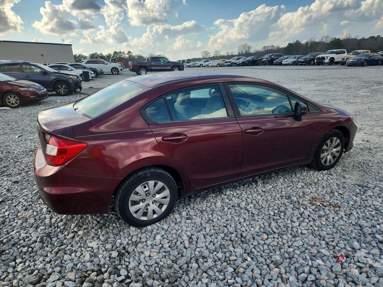 2012 Honda Civic Lx - Фото 3