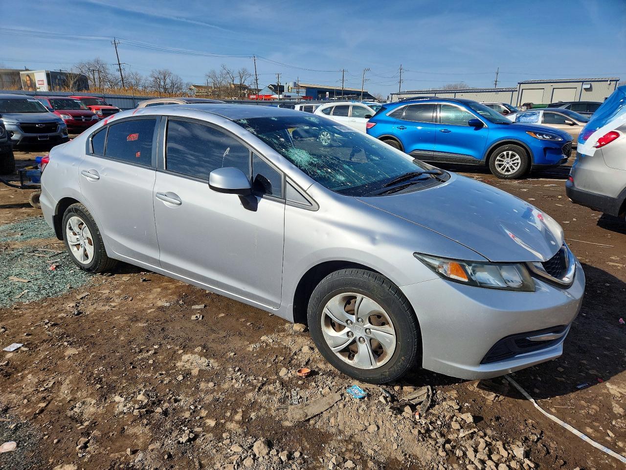 2013 Honda Civic Lx - Фото 4