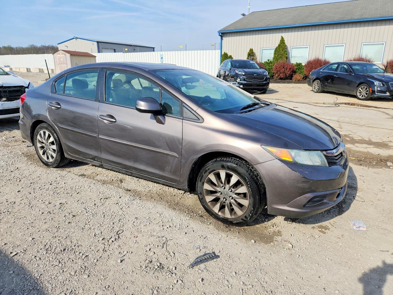 2012 Honda Civic Ex - Фото 4