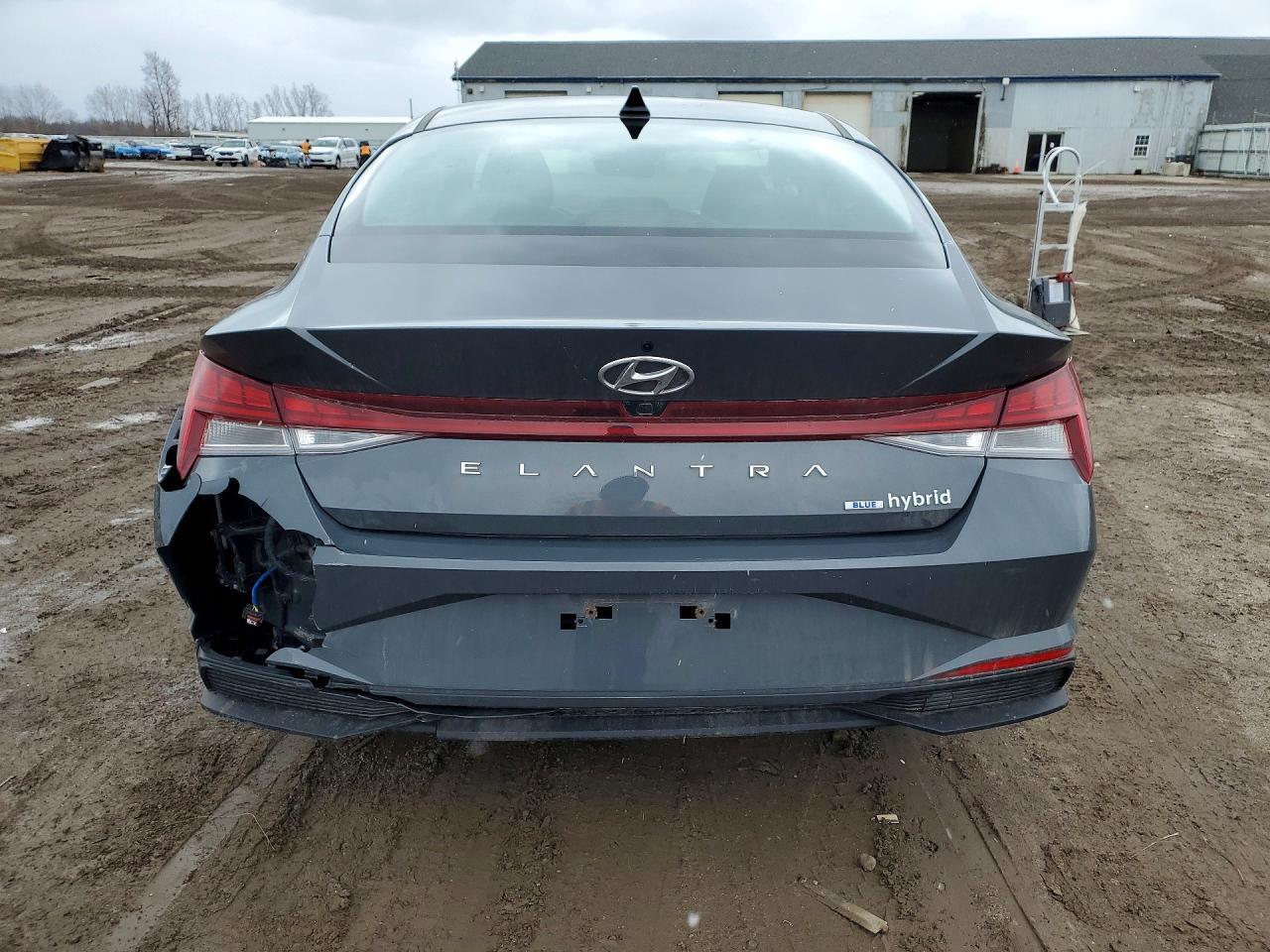 2023 Hyundai Elantra Hybrid Blue - Фото 6