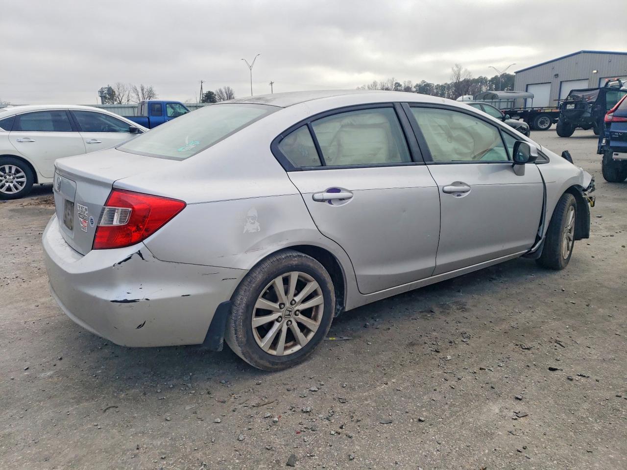 2012 Honda Civic Ex - Фото 3
