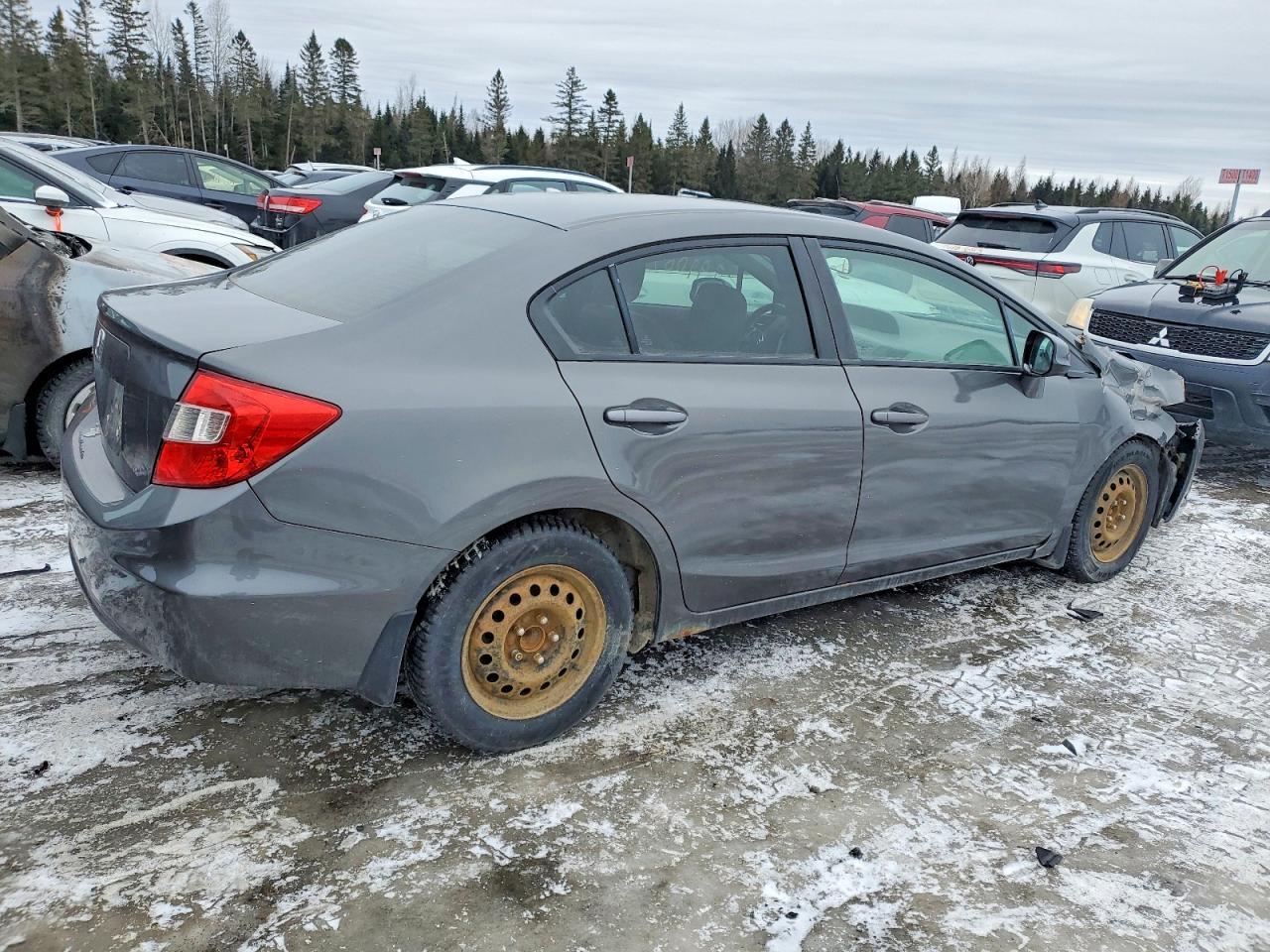 2012 Honda Civic Lx - Фото 3