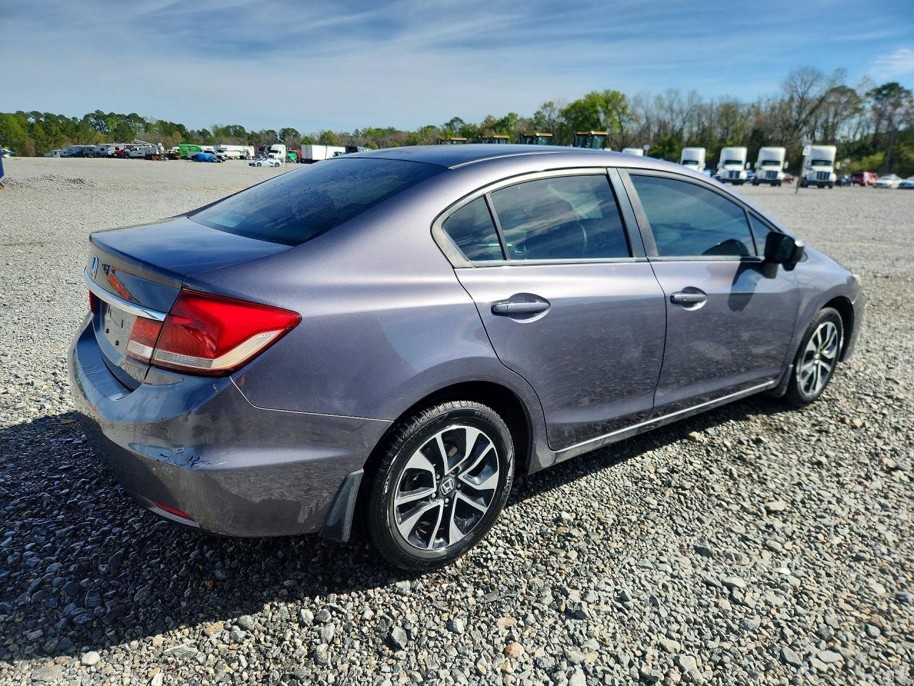 2014 Honda Civic Ex - Фото 3