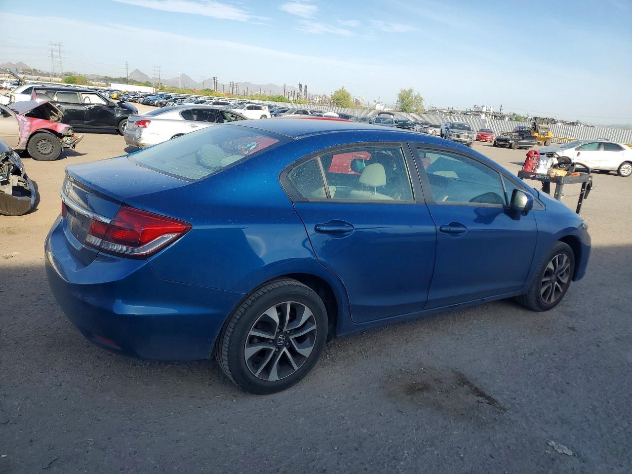 2014 Honda Civic Ex - Фото 3