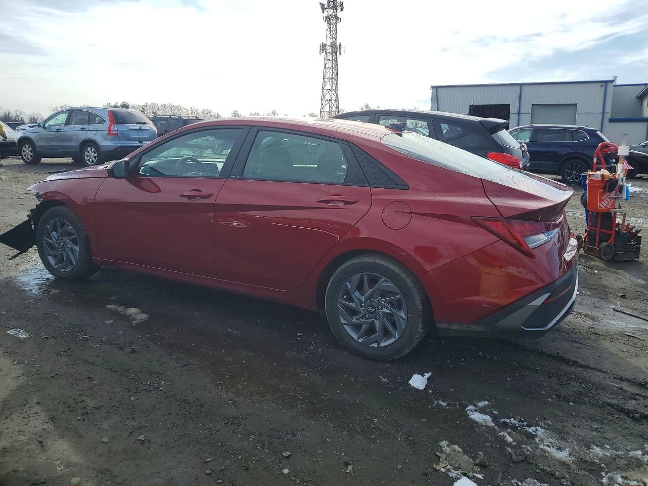 2024 Hyundai Elantra Hybrid Blue - Фото 2