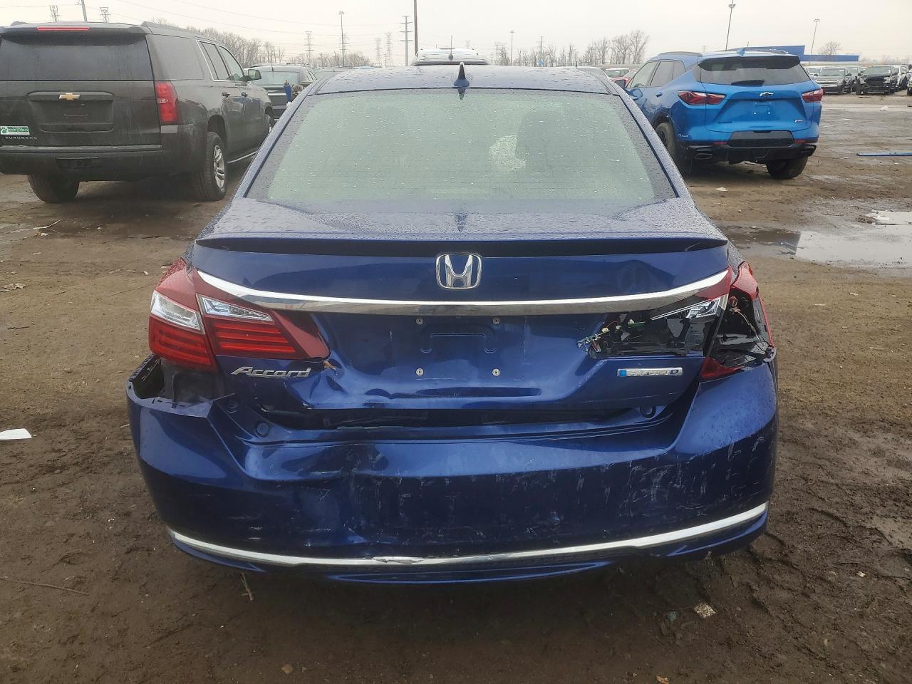 2017 Honda Accord Hybrid Exl - Фото 6