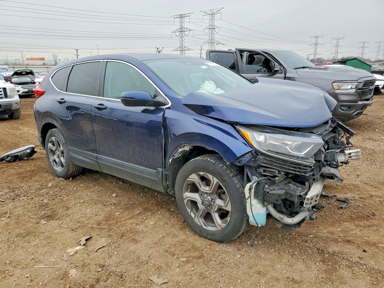2017 Honda Cr-V Exl - Фото 4