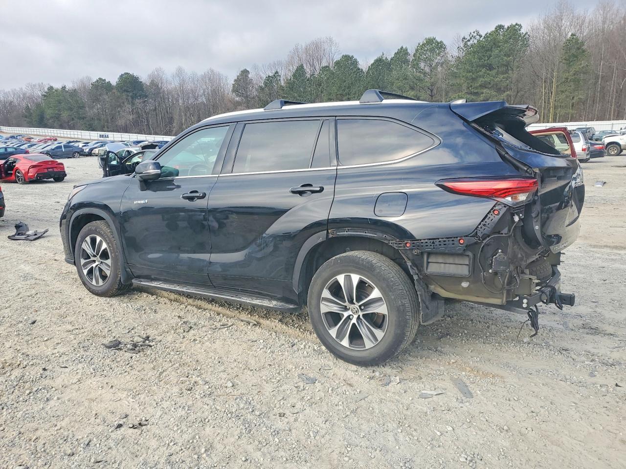 2021 Toyota Highlander Hybrid Xle - Фото 2