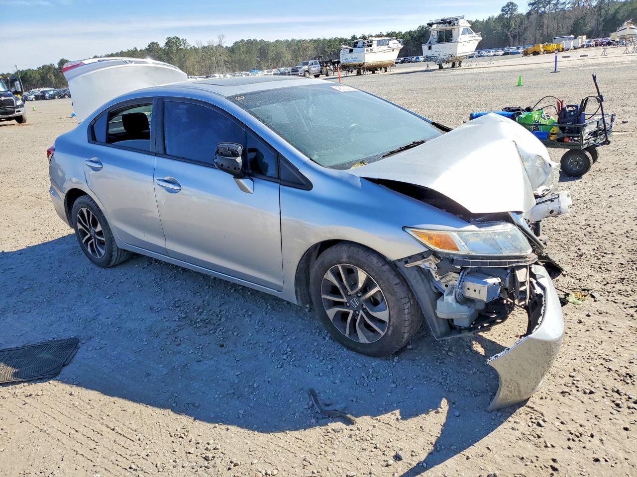 2013 Honda Civic Ex - Фото 4