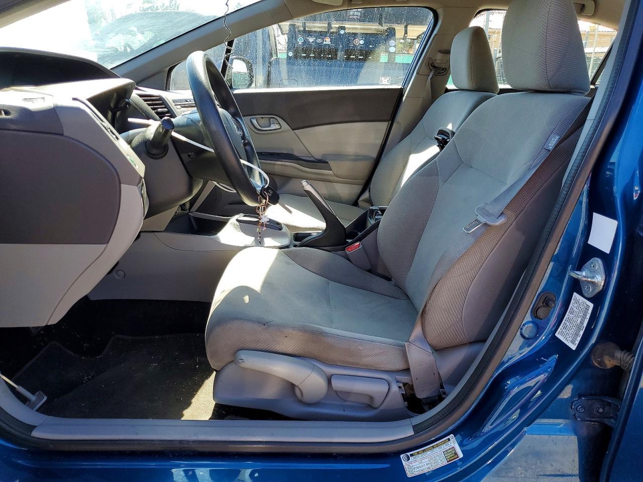 2012 Honda Civic Lx - Фото 7