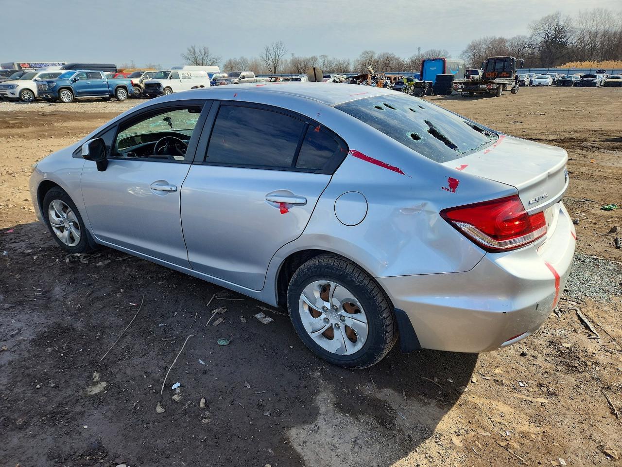 2013 Honda Civic Lx - Фото 2