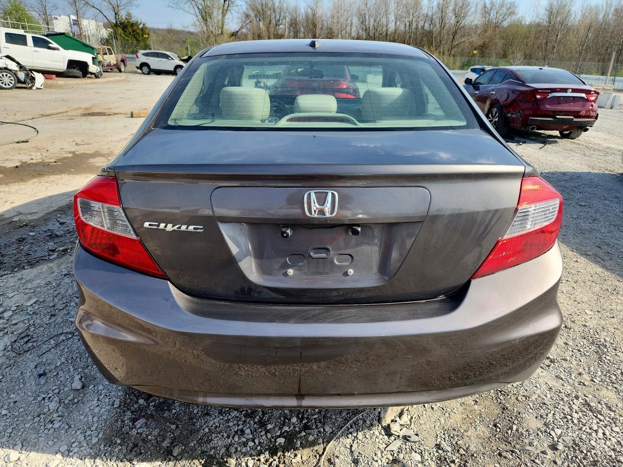 2012 Honda Civic Ex - Фото 6