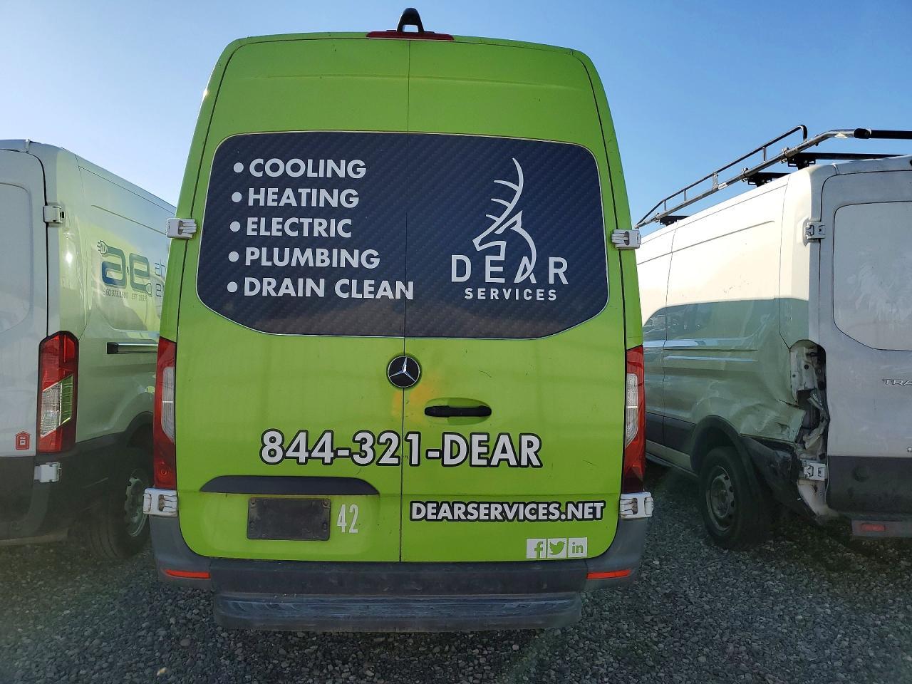 2019 Mercedes Benz Sprinter 2500/3500 Delivery Van - Image 6