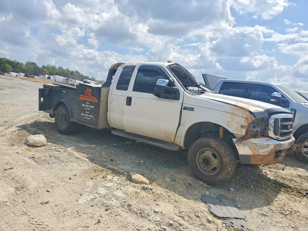 1999 Ford F350 Super Duty Flatbed Truck - Фото 4