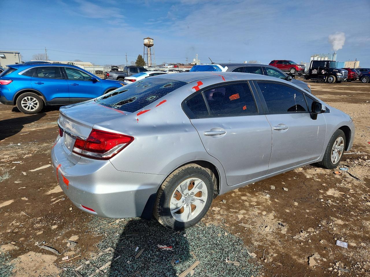 2013 Honda Civic Lx - Фото 3