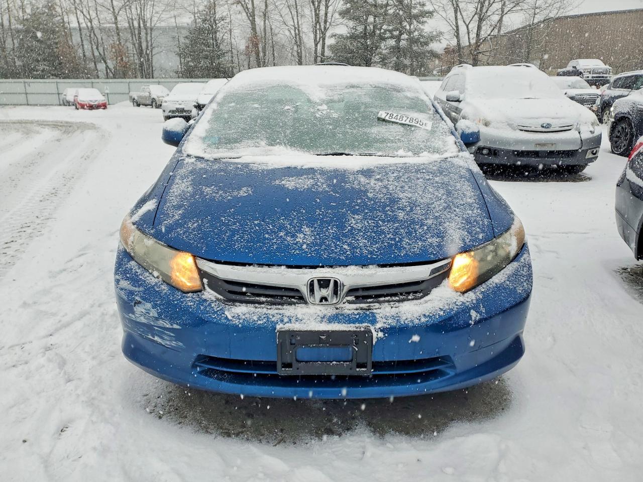 2012 Honda Civic Lx - Фото 5
