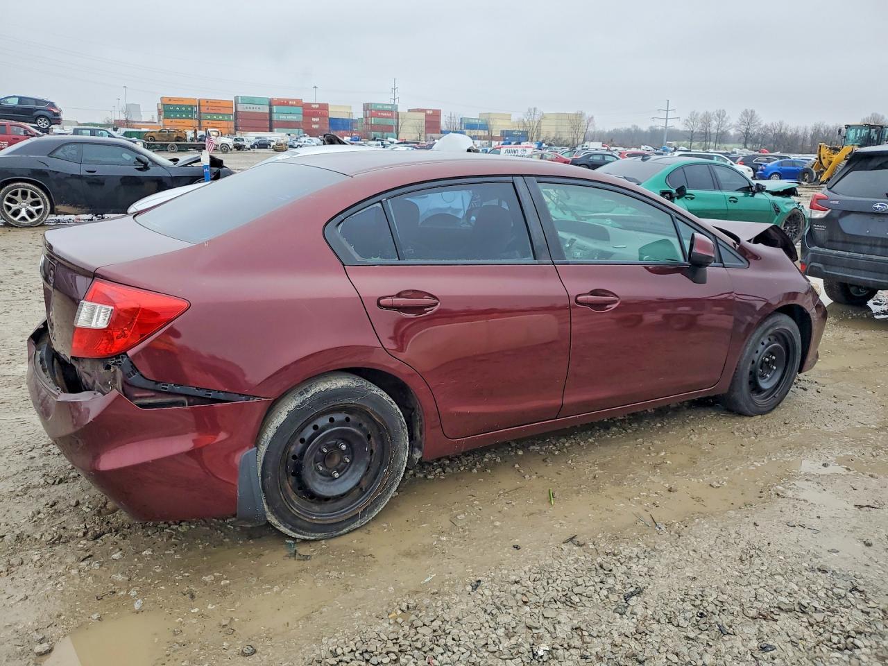 2012 Honda Civic Lx - Фото 3