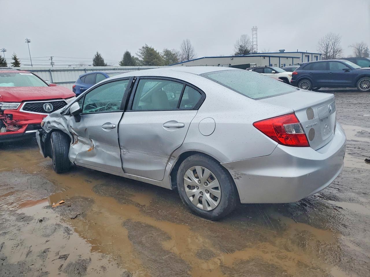 2012 Honda Civic Lx - Фото 2