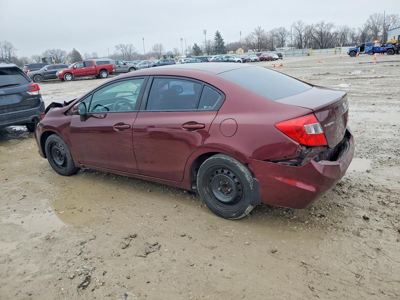 2012 Honda Civic Lx - Фото 2