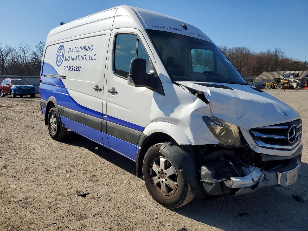 2014 Mercedes Benz Sprinter 2500 Utility / Service Van - Фото 4