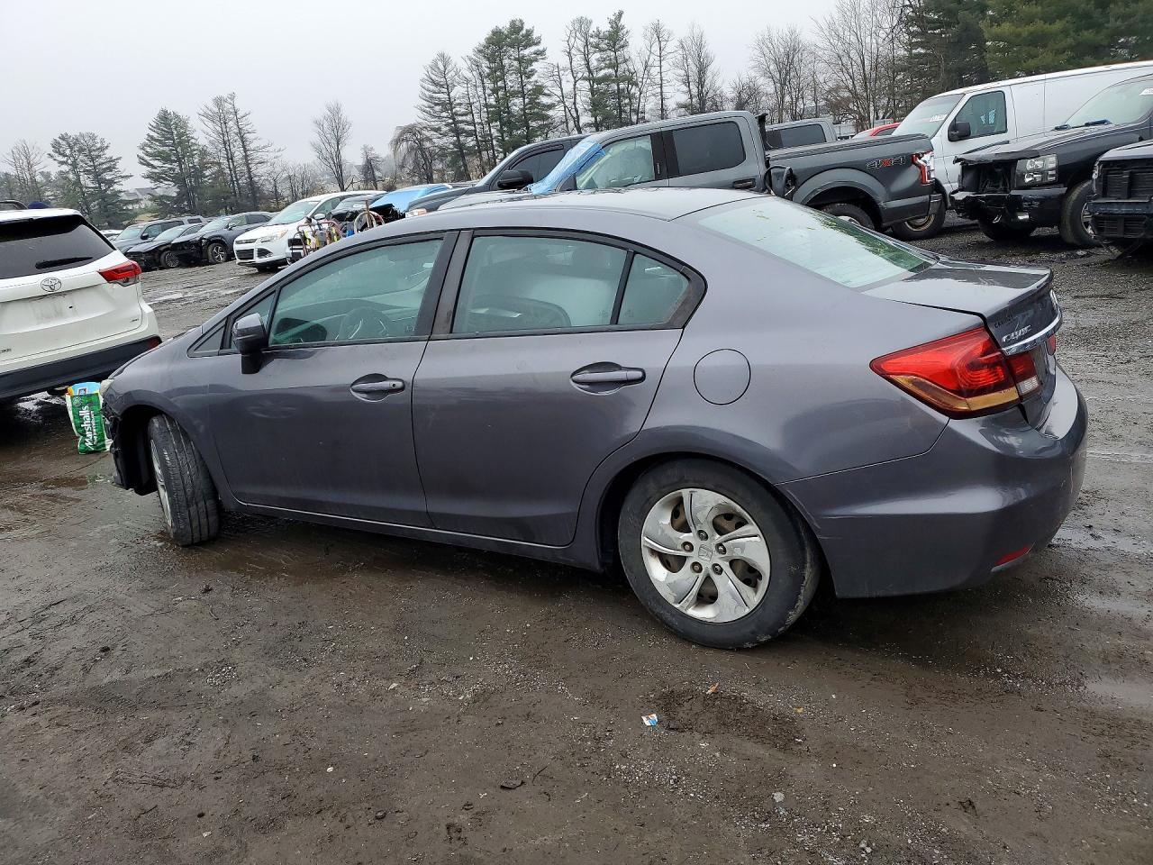 2014 Honda Civic Lx - Фото 2