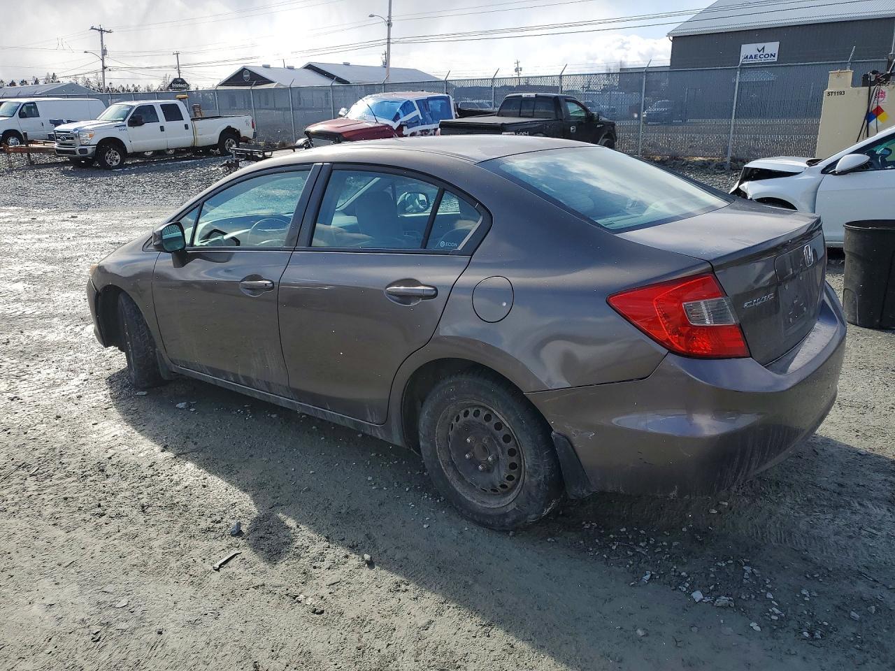 2012 Honda Civic Lx 4Dr - Фото 2