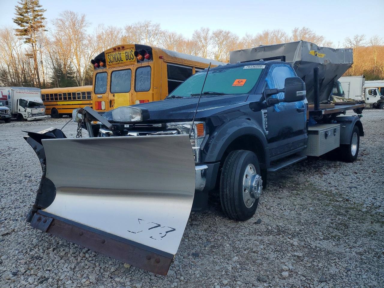 2021 Ford F600 Super Duty Feed Delivery Truck - Image 2
