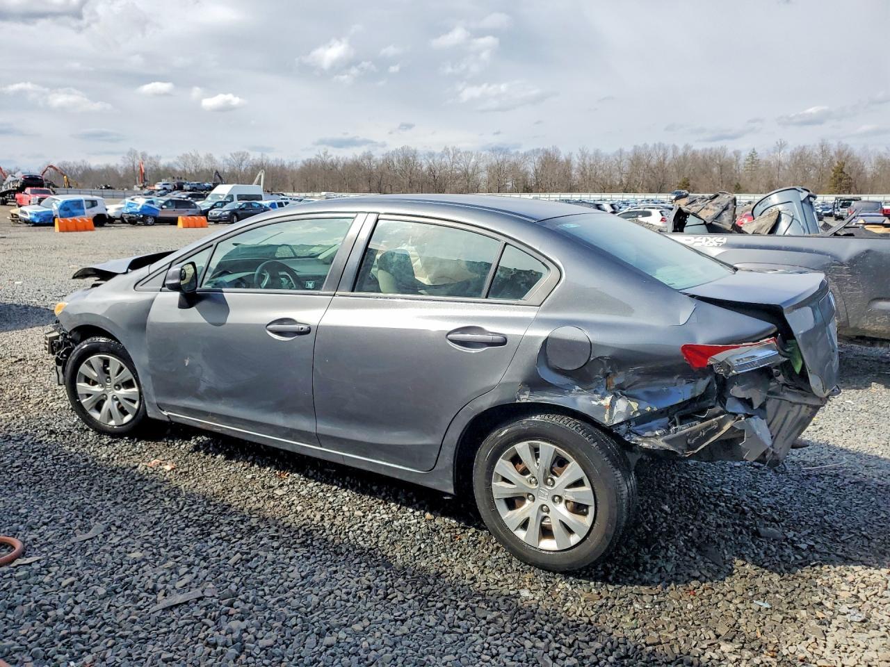 2012 Honda Civic Lx - Фото 2